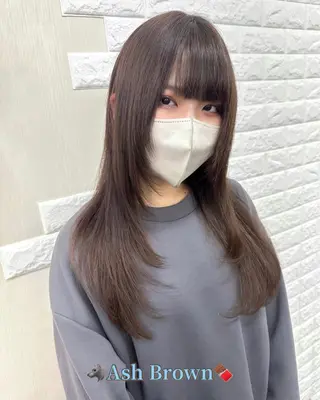 ロング カラー 🌈miu miu hair✂️💕のヘアスタイル