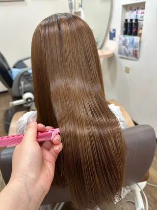 ロング 松村 ゆうのヘアスタイル