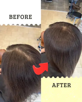 カラー 沖本 あやののヘアスタイル