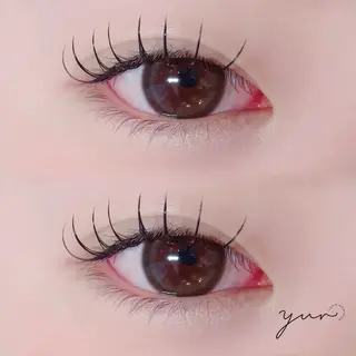 マツエク・マツパ yur西梅田 Hinaのマツエク・マツパデザイン
