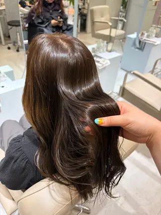 ロング カラー なりた るいのヘアスタイル