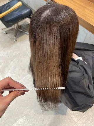 ロング カラー 濱田響 /レイヤー/ブリーチのヘアスタイル