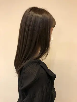 セミロング カラー 🪄︎︎.⋆⟡ kirara*.ﾟ+のヘアスタイル