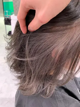 ミディアム カラー ヘアアレンジ メンズ キッズ ネイル マツエク・マツパ 💕トレンドうる艶髪 💕TUNE銀座のヘアスタイル