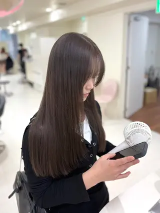 カラー ベージュ・ラベンダー カラー🎀りりのヘアスタイル