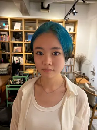 ショート アワタケ リンのヘアスタイル