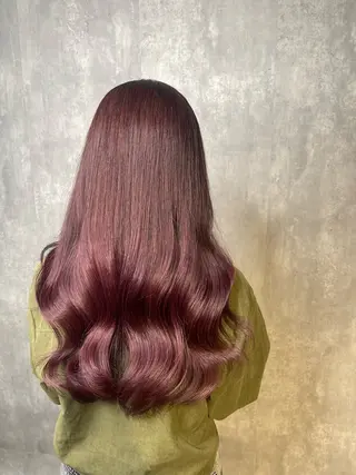 ロング カラー ムラ修正/ ハイトーン💖Riaのヘアスタイル