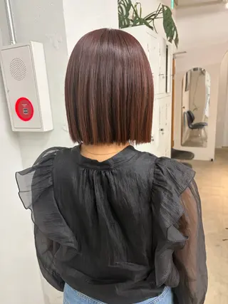 ショート かすみ/名駅徒歩5分 /カットモデルのヘアスタイル