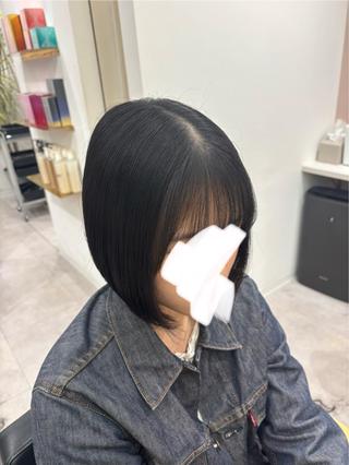 ミディアム 田中澪🩵ྀི /HUG横浜のヘアスタイル
