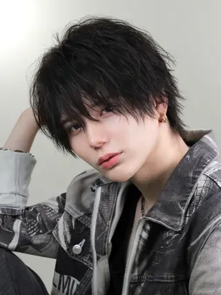 パーマ 角戸 嵐のヘアスタイル