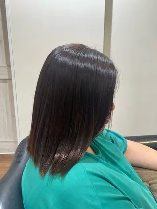 ミディアム 土橋 香のヘアスタイル