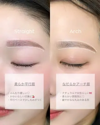 アイブロウ Une fleur DAIAのマツエク・マツパデザイン