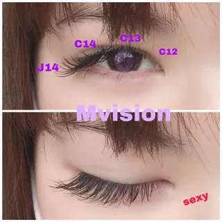 マツエク・マツパ M visionのマツエク・マツパデザイン