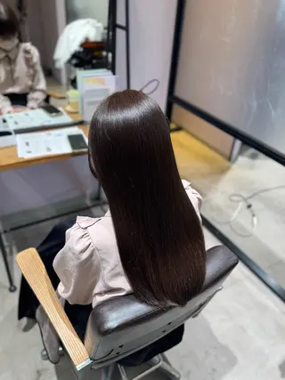 ロング 森 いずなのヘアスタイル