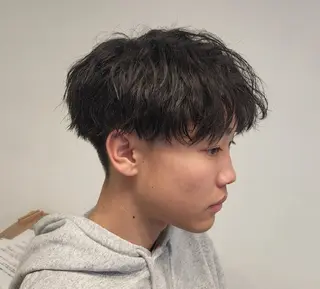 ショート パーマ メンズ 【イケメン風パーマ】 SHOFYのヘアスタイル