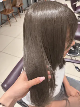 カラー 暖色カラー🍎 家本 夏鈴のヘアスタイル