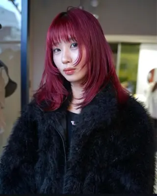 ロング カラー 梅田デザインカラー 🌈🏆ヒノキのヘアスタイル