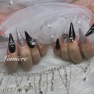 ネイル Lumière| ロング|ワンホンのネイルデザイン
