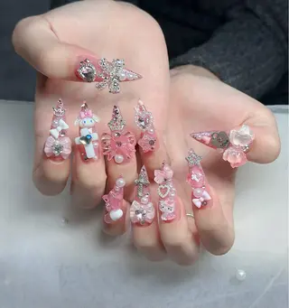 ネイル キノコ H.babynailのネイルデザイン