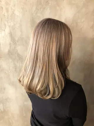 ロング カラー ∮フェードスタイル∮ 加藤嘉陛のヘアスタイル