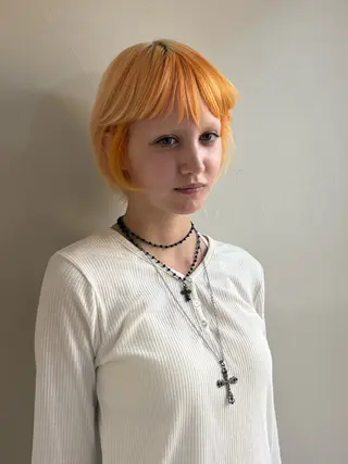 ショート カラー arte pelo 山本　琉風のヘアスタイル