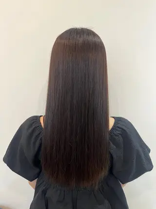ロング カラー chiba/艶カラー /ザクザクレイヤーのヘアスタイル