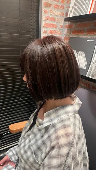 ショート 田中 美月のヘアスタイル