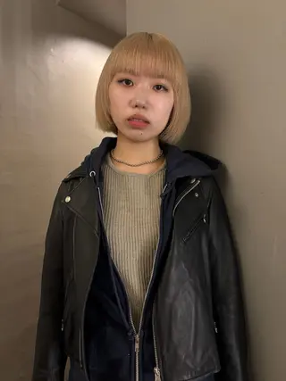 カラー HACO+ MOE/モエのヘアスタイル