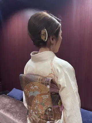ロング 大人髪ヘアセット/ 切りたて感なしカットのヘアスタイル