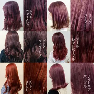 ミディアム カラー MEI🎀レイヤー 🎀韓国styleのヘアスタイル