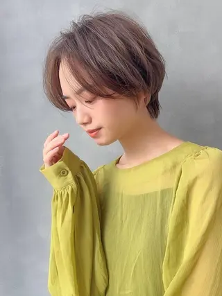 ショート 寒河江 実夢のヘアスタイル