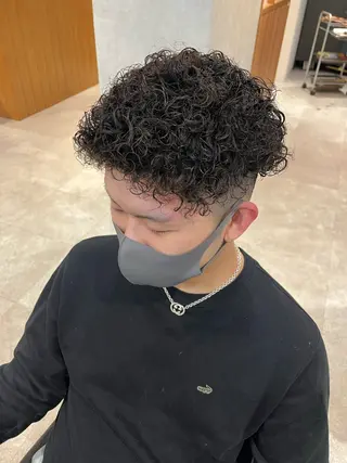 パーマ メンズ 【代表】 辻龍樹のヘアスタイル