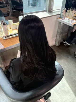 ロング みいな🍒 暖色カラー/レイヤーのヘアスタイル