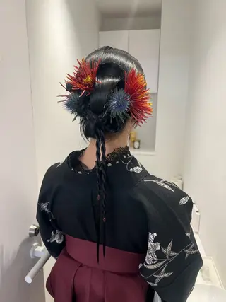 ヘアアレンジ アレンジ/ブラウン カラー HARU🕯のその他イメージ
