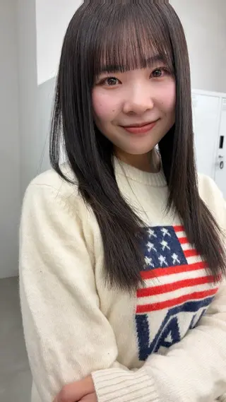ロング くろかわ まいのヘアスタイル