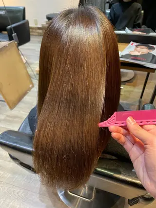 セミロング 藤田 朱香里のヘアスタイル