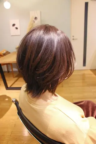 ショート フジタミキ ✨メテオ TR、ヘッドスパのヘアスタイル