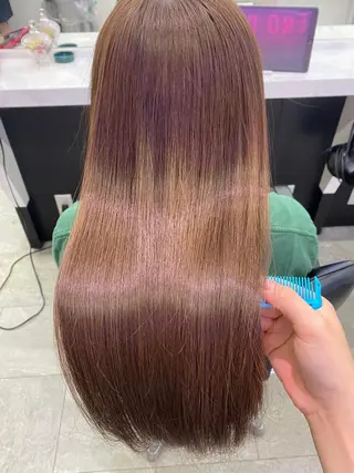 ロング プルエクステ/カラー ⭐️KIR̋Aのヘアスタイル