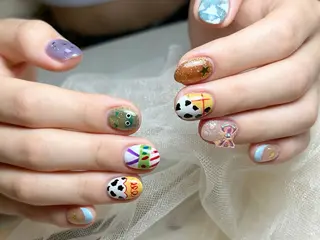 ネイル Maggie nailクロのネイルデザイン