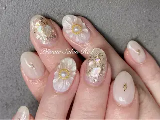 ネイル モチの良さ◉ フィルインネイル♡のネイルデザイン