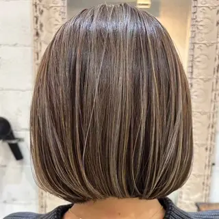 カラー ショート 縮毛矯正/ワンカラー モデル募集🫧田村のヘアスタイル