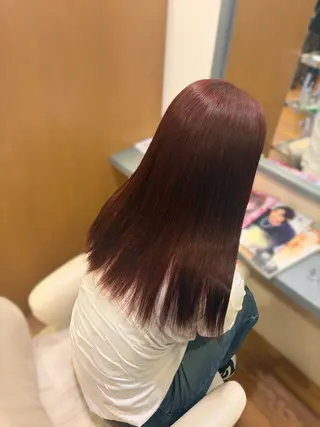 ロング カラー みはる ／暖色カラーのヘアスタイル