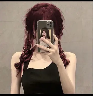 ロング 安原 幸生のヘアスタイル