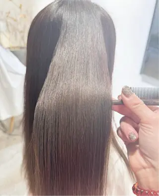 ロング 高円寺/loca/ 田中南帆のヘアスタイル