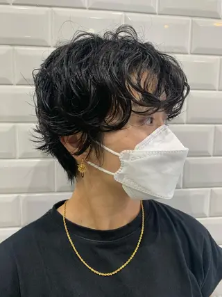 ショート パーマ appiis 柳田葵　横浜のヘアスタイル