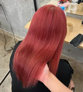 カラー ブリーチカラー×艶 🍨mihoのヘアスタイル
