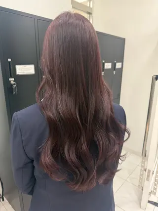 ロング カラー 渋谷髪質改善/縮毛 矯正/かすが🪽🫧のヘアスタイル