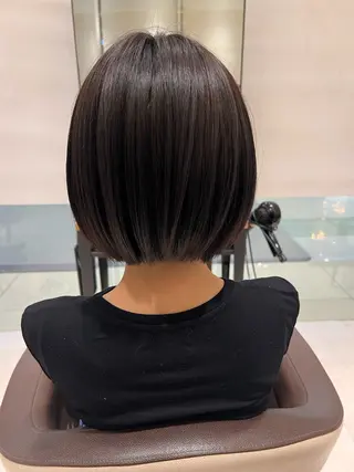 ミディアム UNIX ワタナベ モモハのヘアスタイル