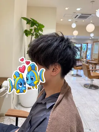 ショート メンズ Blossom 大山imafujiのヘアスタイル