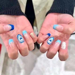 ネイル 🌏AURORA | RiRi🪐のネイルデザイン